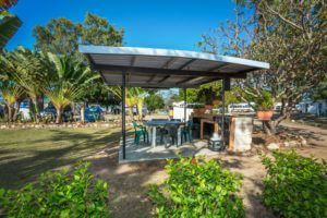 BBQ and picnic shelter at BarraCrab