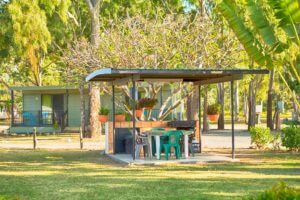 BBQ and picnic shelter at BarraCrab